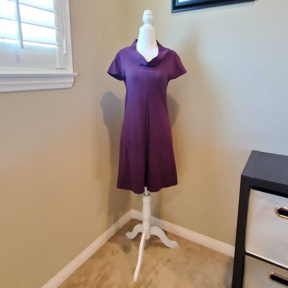 Plum Sweater Dress